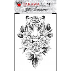 Tatouage Temporaire Motif Fleur Vente Faux Tattoo Fleurs