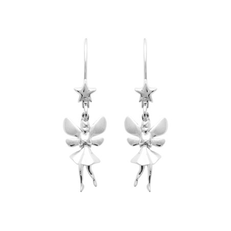 Boucles d'oreilles fée pendante